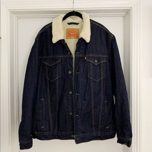 Men’s Levi’s Sherpa Denim Jacket XXL